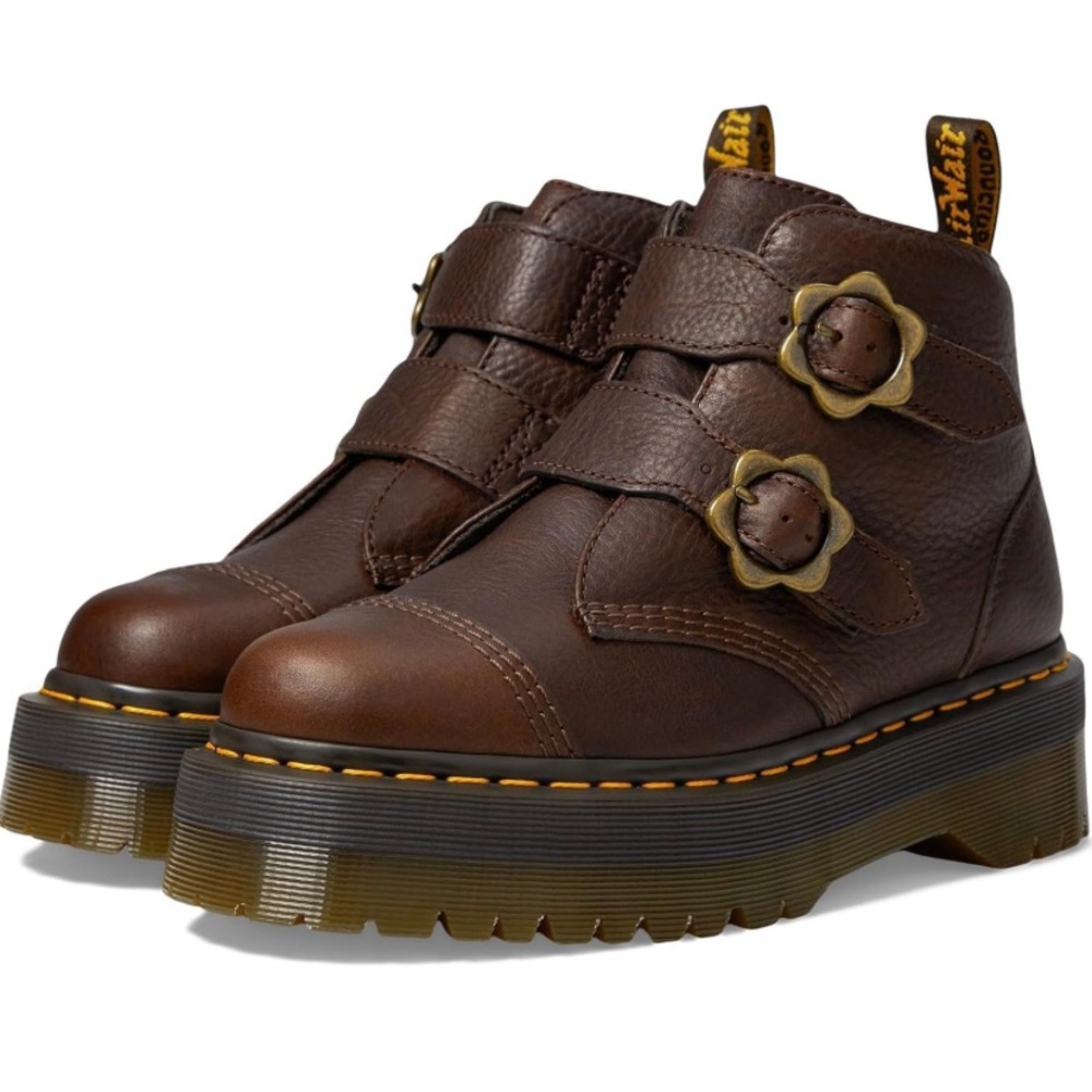 Dr. Martens Devon Brown Ankle Boots